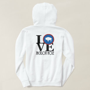 Moletom LOVE Jackson Hole (impressão traseira)