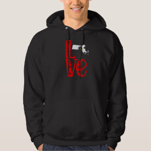Moletom Love Massachusetts In Block Letters