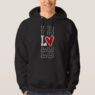 Moletom Love Part 1 Combinação de roupas de Casal Homens V