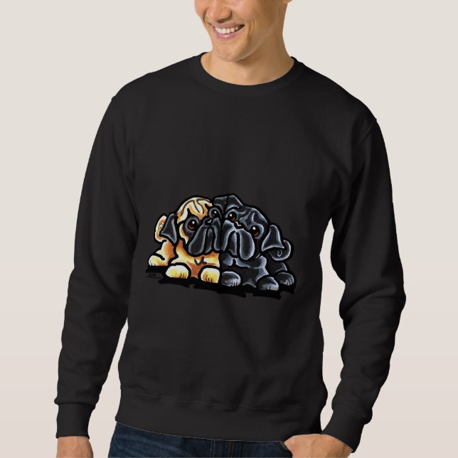 Moletom Love Pugs Classic T-Shirt 945 (Frente)
