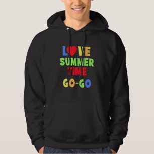 Moletom Love Summer Time Go - Go Graphic Design de texto