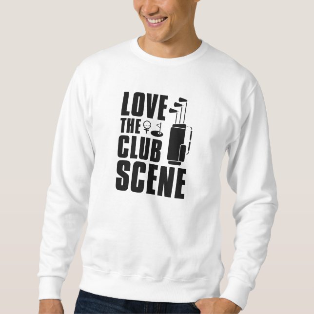 Moletom Love The Club Scene (Frente)