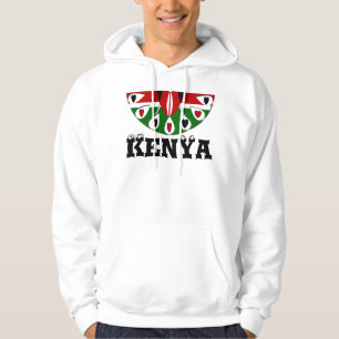 Moletom Lovely Hearts Kenya: Flag Art Motif