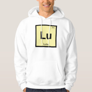 Moletom Lu - Símbolo da Tabela Periódica Química da Música
