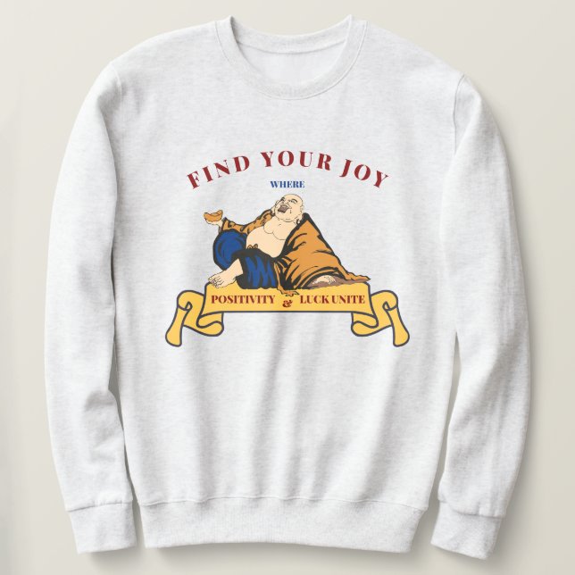 Moletom Lucky Buddha (Frente do Design)