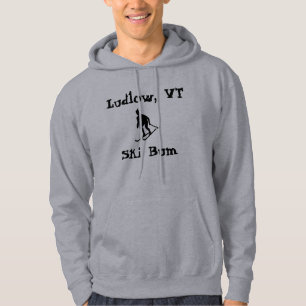 Moletom Ludlow, VT, East Coast Ski Bum (Montanhas Verdes)