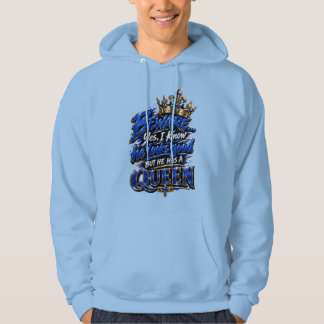 Moletom Lustiges Pärchen Spruch für Kings Hoodie