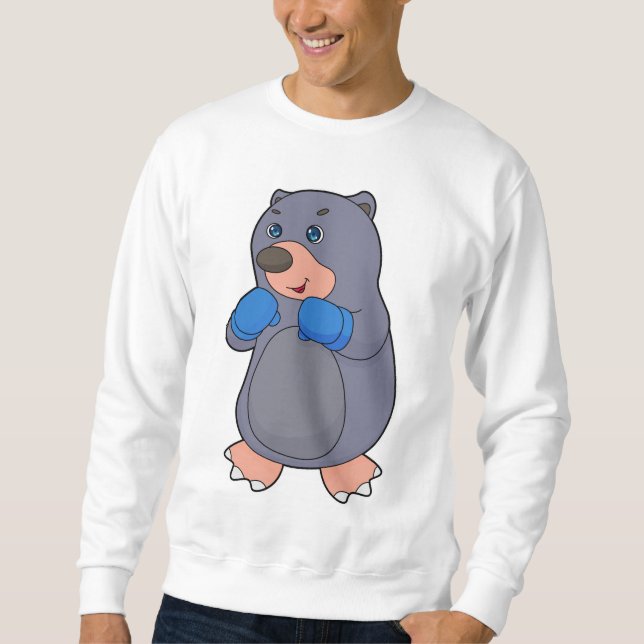 Moletom Luta Boxe Boxeador Luvas de boxe (Frente)