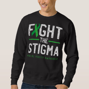 Moletom Luta Contra A Saúde Mental Estigma, Sensibilização