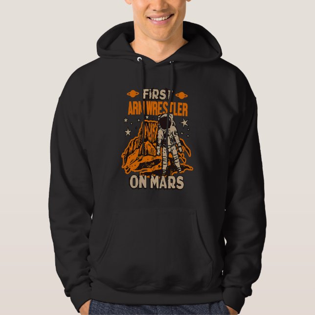 Moletom Lutador de Braço Astronauta (Frente)