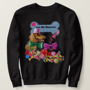 Moletom Luv My Weenes Black Sweatshirt Men/Women