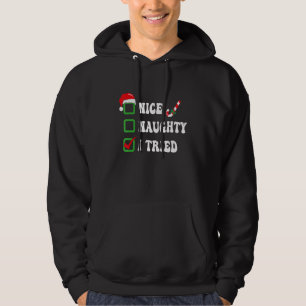 Moletom Luzes de Pijama de Natal Legal Travesso Eu Tentei