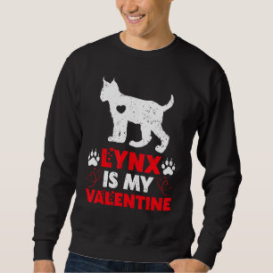 Moletom Lynx é o meu Namorados Engraçado Namorados Lynx S 