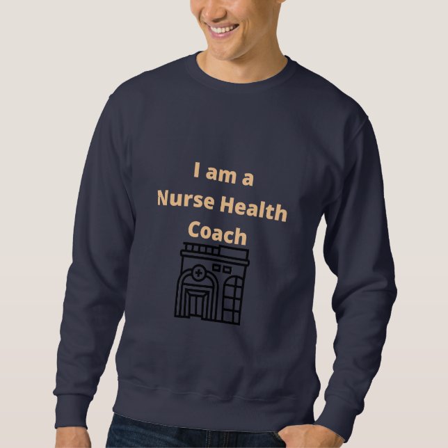 Moletom m a Nurse Health Coach - Nurse Health Coach (Frente)