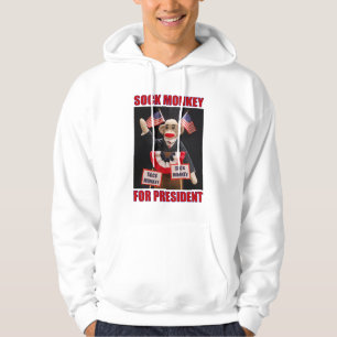 Moletom Macaco da peúga para o presidente Hoodie