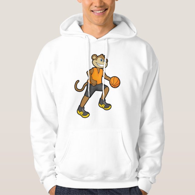 Moletom Macaco no basquete (Frente)