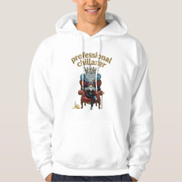 Moletom Macaco rei relaxador profissional Aplicativo engra