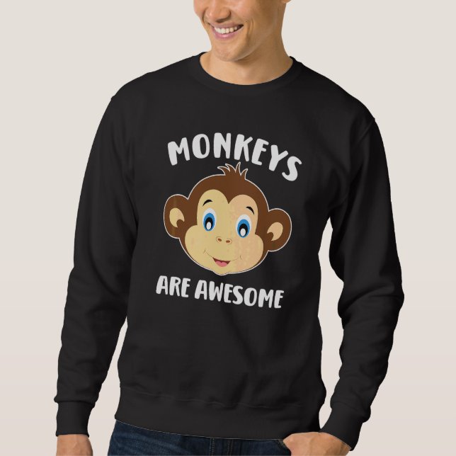 Moletom Macacos São Incríveis (Frente)