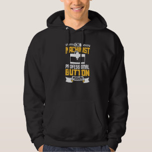 Moletom Machinist Professional Butch Pusher Cnc
