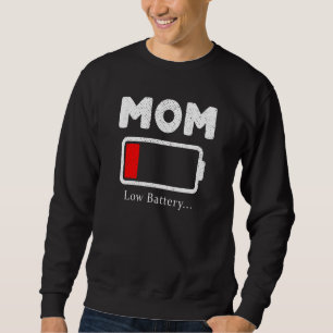 Moletom Mãe, Baixo Carregamento De Bateria