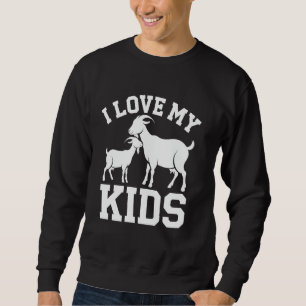 Moletom Mãe Cabra Eu Amo Meus Filhos Cabra Engraçada Amant
