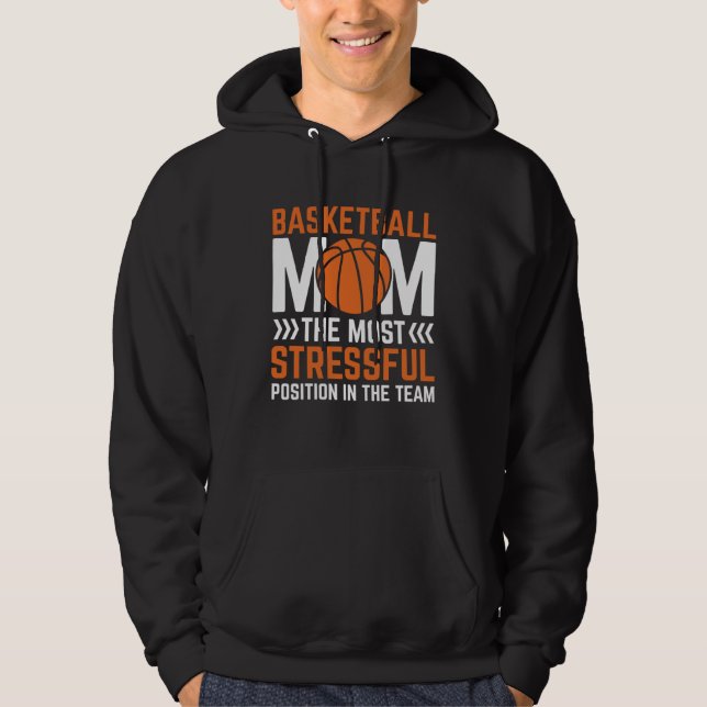Moletom Mãe de Basquete Dia das Mães Maternidade Melhor Mã (Frente)
