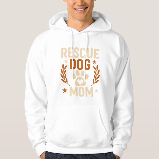 Moletom Mãe de Cachorro Resgatado (Frente)