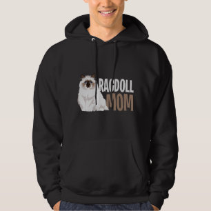 Moletom Mãe de Gato Ragdoll Divertida Amantes de Proprietá
