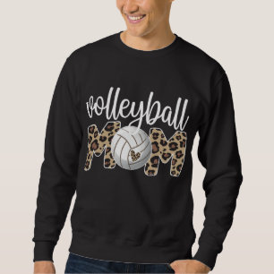 Moletom Mãe De Voleibol Orgulhosa Mãe De Jogador De Voleib