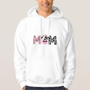 Moletom Mãe do Aniversário de Menina da Fazenda de Vaca An
