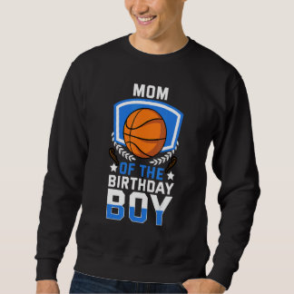 Moletom Mãe Do Celebrado Da Família De Basquete Birthday B