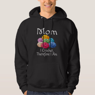 Moletom Mãe Engraçada Eu Crochê Portanto Eu Sou Humor Mãe