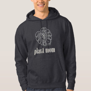 Moletom Mãe Minimalista de Plantas Folha de Monstera