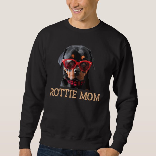 Moletom Mãe Rottie Cão Rottweiler   (Frente)