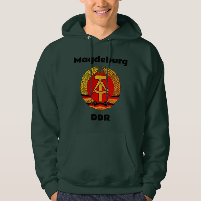 Moletom Magdeburg, DDR, Magdeburg, Alemanha (Ossi) (Frente)
