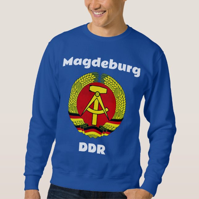 Moletom Magdeburg, DDR, Magdeburg, Alemanha (Ossi) (Frente)