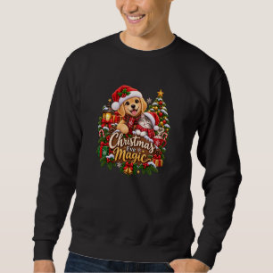 Moletom Magia da Véspera de Natal – Cachorro de Natal Vint