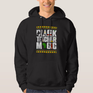 Moletom Magia do Professor Negro Melanina Professor Histór