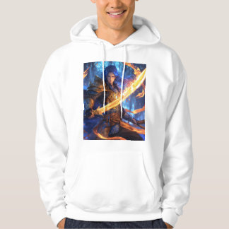 Moletom "Magic Blade of Blue Flames T-Shirt Design"