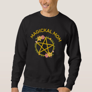 Moletom Mágica Mãe Pentáculo de Verão Wiccan Pagã Bochecha