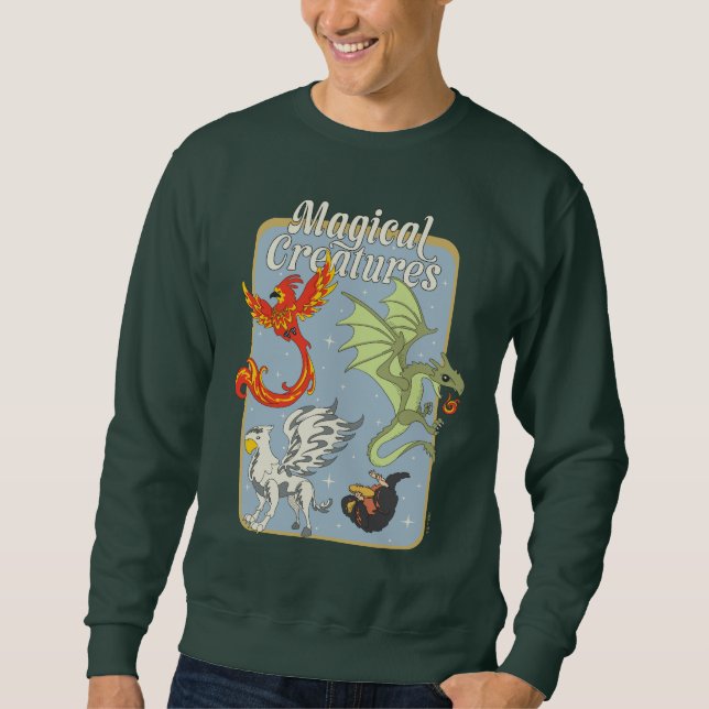 Moletom Magical Creatures Vintage Graphic (Frente)