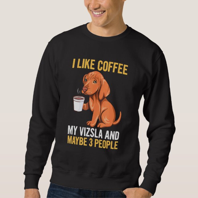 Moletom Magyar Vizsla Design Para Um Vizsla 1 (Frente)