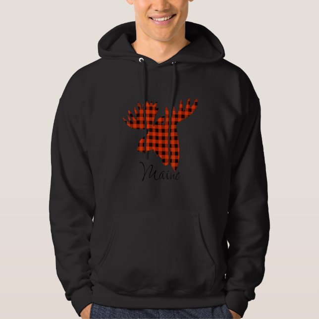 Moletom Maine Moose State (Frente)
