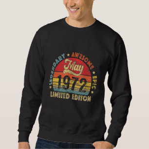 Moletom Maio 1972 50º Aniversário Legendário Epic Sinc