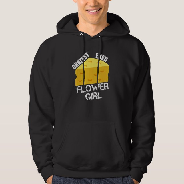 Moletom Maior Garota de Flores de Todos os Tempos Diversão (Frente)