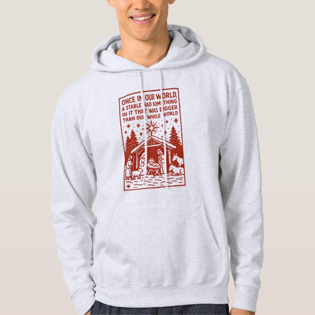Moletom Maior que todo o nosso mundo 1 (Frente)