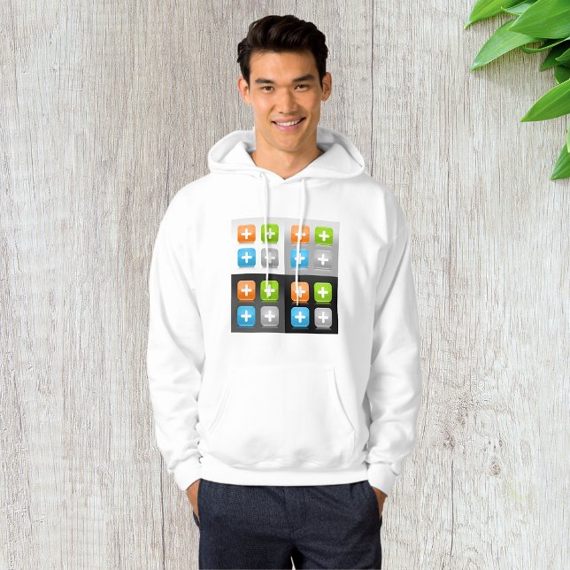 Moletom Mais ícones Mens Hoodie (Criador carregado)