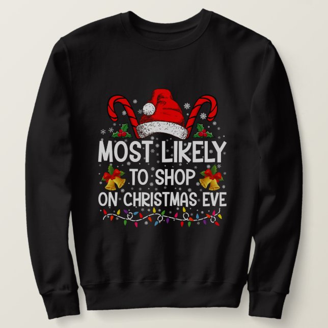 Moletom Mais Propenso a Comprar no Natal de Natal  (Frente do Design)