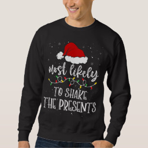 Moletom Mais Provável Para Agitar O Presente Santa Hat Xma