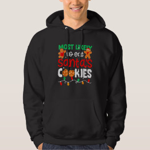 Moletom Mais Provável Para Comer Piada De Natal De Cookies